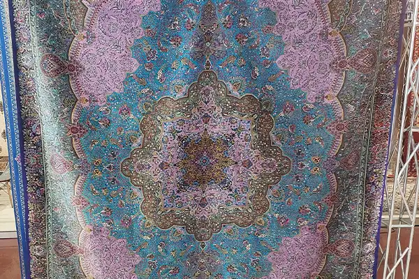 فرش دست باف قم qom handwoven rugs